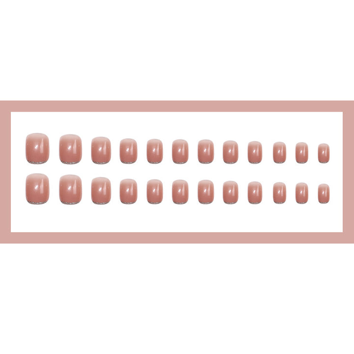 Stylish Shimmering Press-On Nail Tips Bowlift