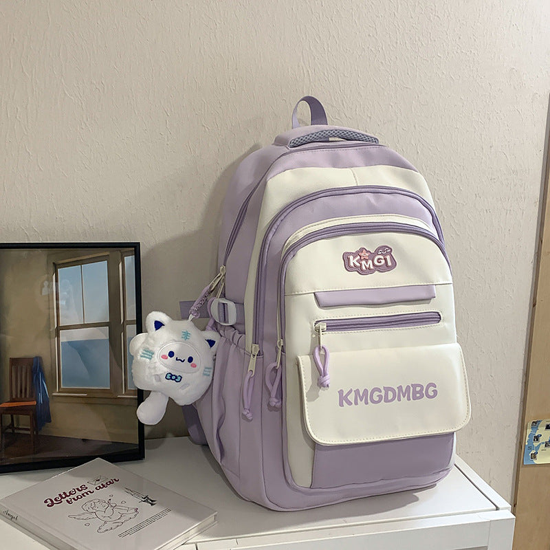 Versatile Plush Cat Character Backpack