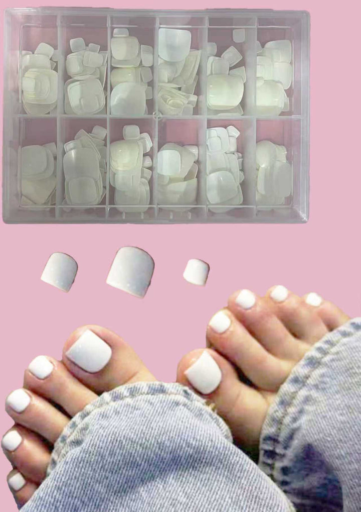 Deluxe Press-On Pedicure Kit Bowlift