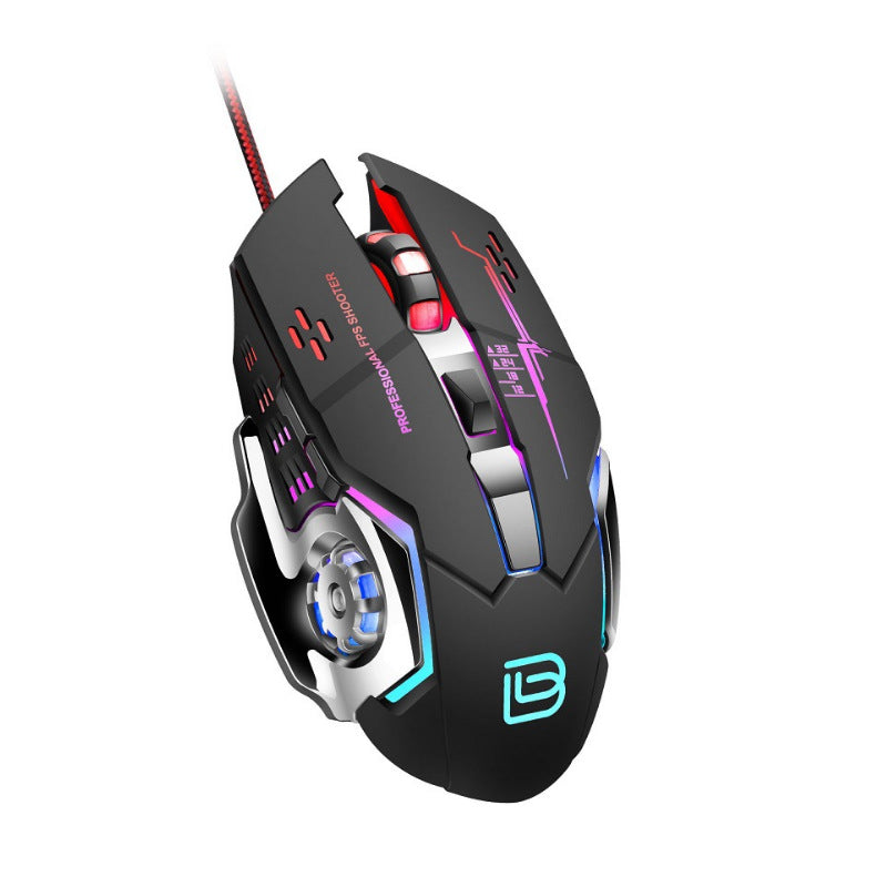 Gaming mouse with precise sensor and RGB lighting Bowlift