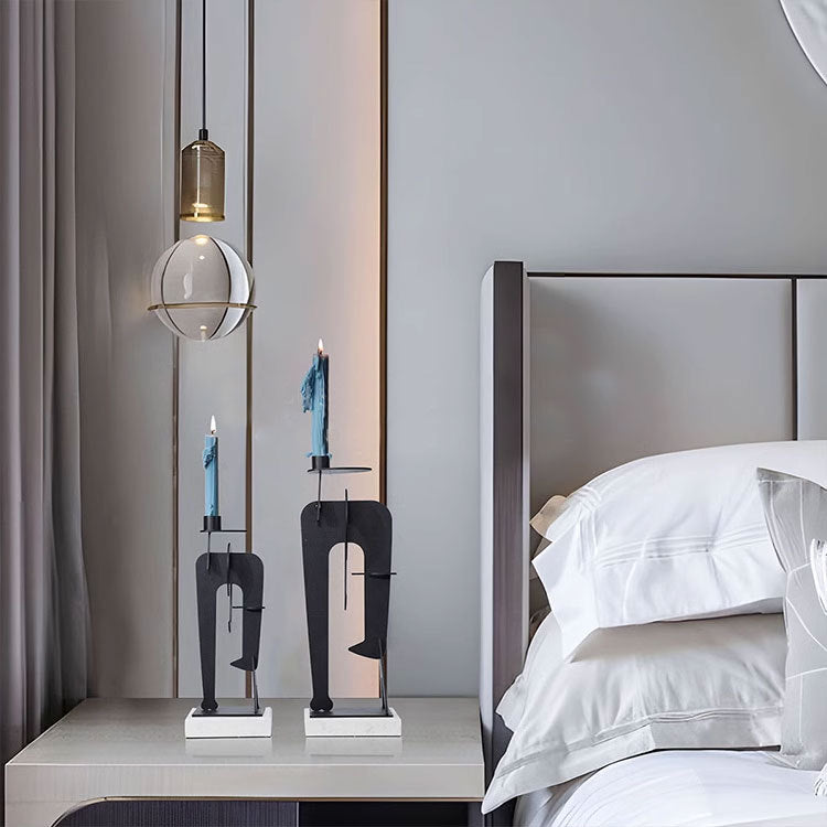 Abstract Sculptural Candle Holder