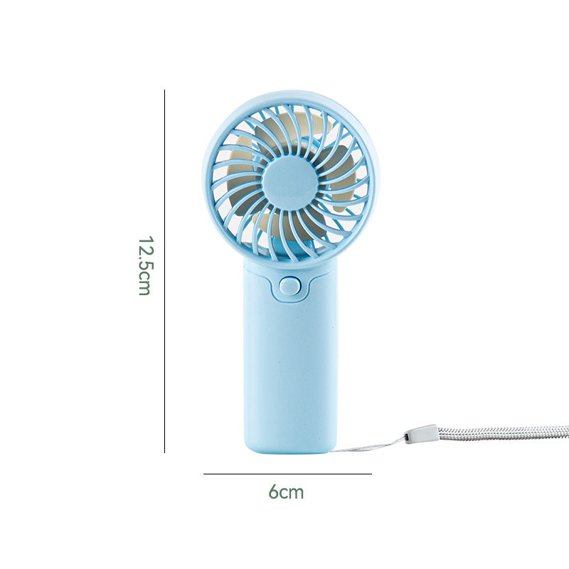 Unisex Portable Hand Fan with Ergonomic Grip Bowlift