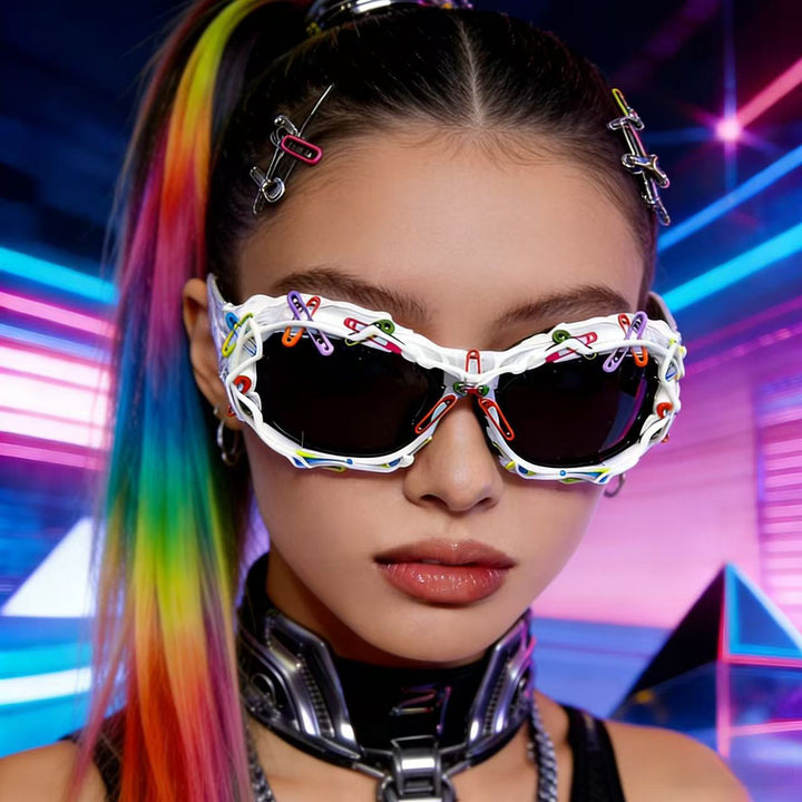 Women’s creative statement sunglasses with eye-catching design Bowlift