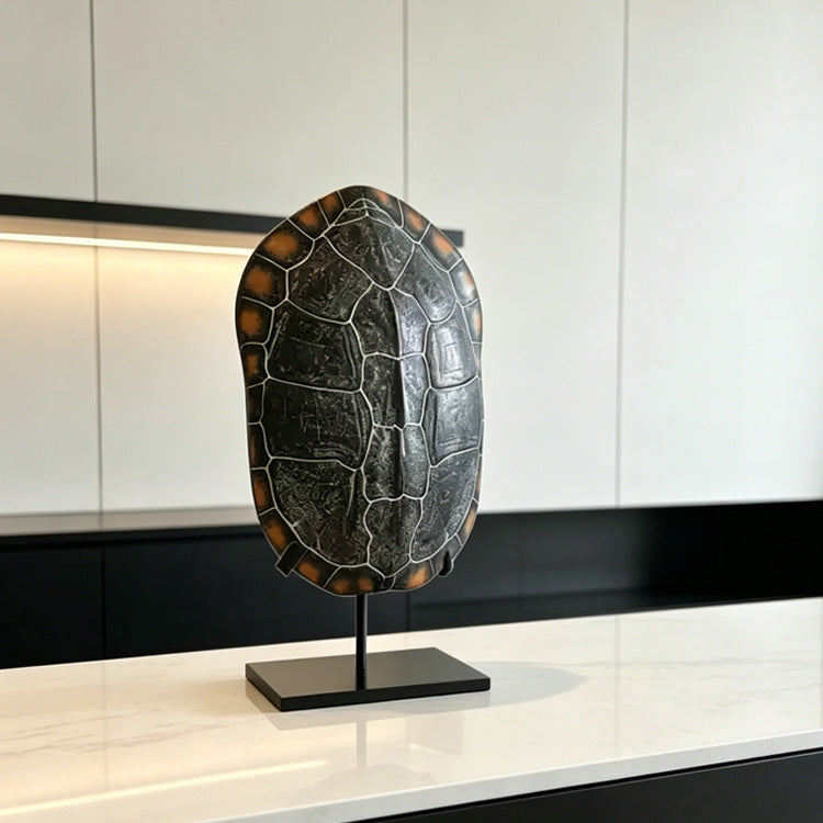 Decorative Turtle Shell Sculpture