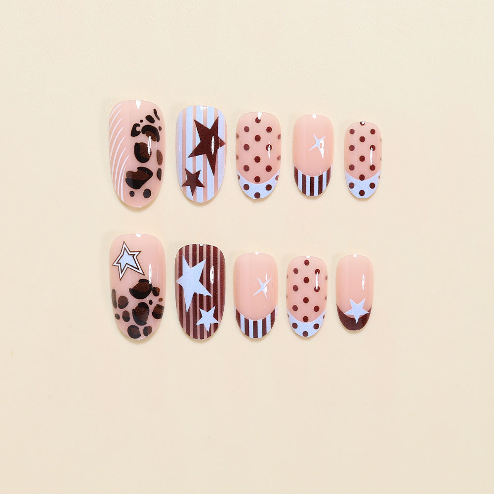 Artistic Patterned Nail Art Set Bowlift