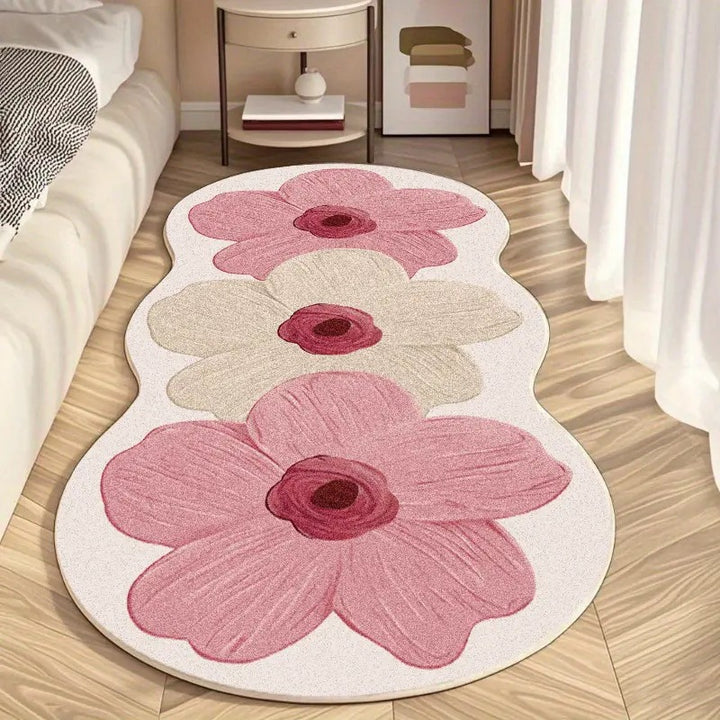Flower Pattern Comfort Carpet