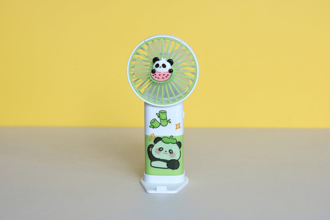 Unisex Portable Hand Fan in Cute Panda Design Bowlift
