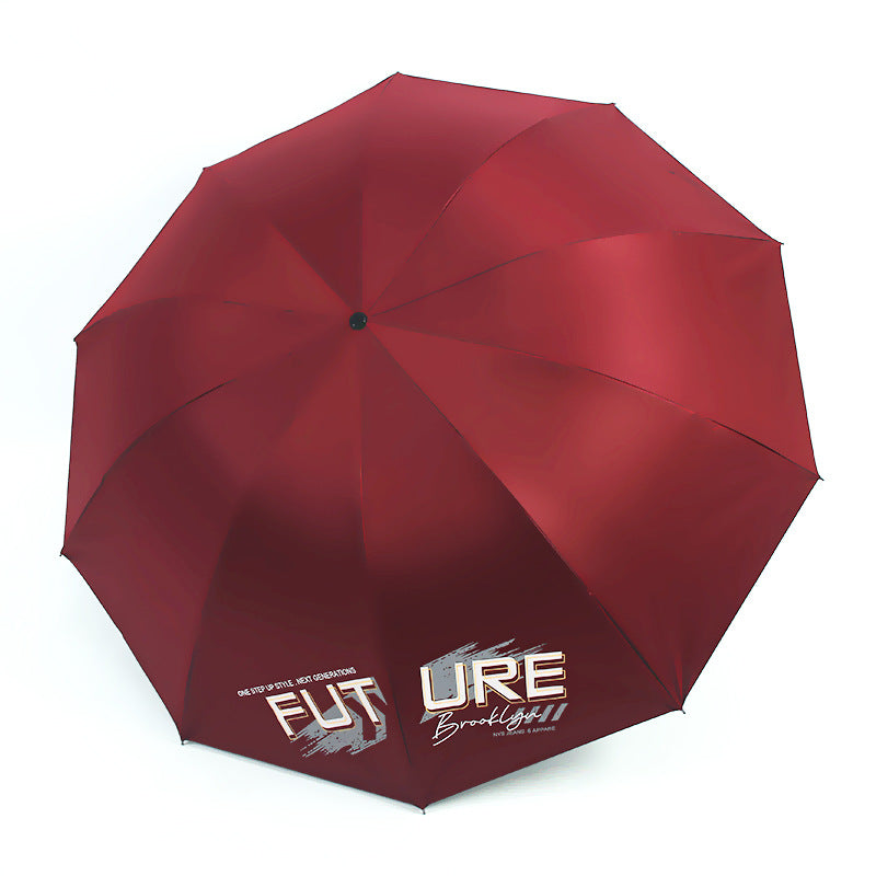 Women Automatic Umbrella with Sturdy Frame and UV Protection Bowlift