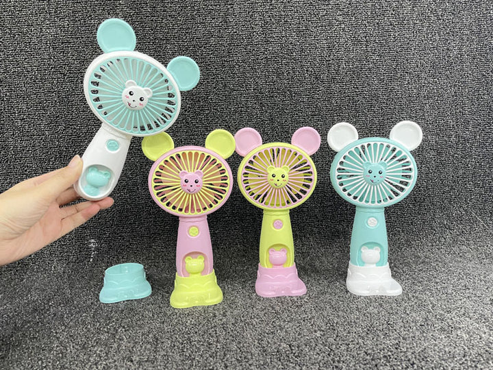 Unisex Handheld Fan with Creative Animal Design Bowlift