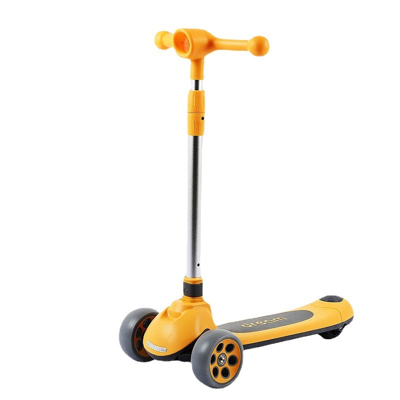 Three-Wheel Adjustable Kick Scooter Bowlift