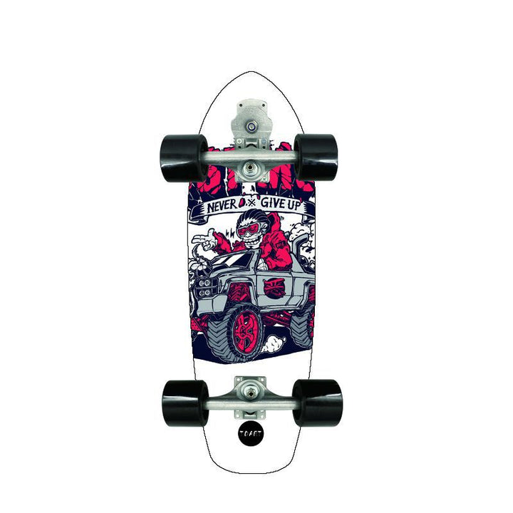 Retro-Inspired Mini Cruiser Skateboard Bowlift
