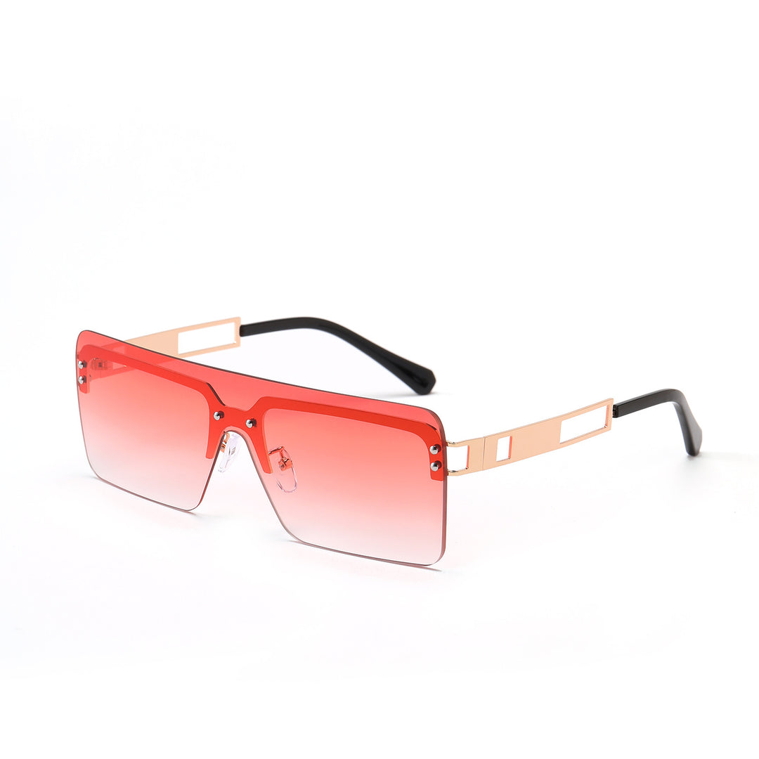 Ladies oversized sunglasses with modern geometric design Bowlift