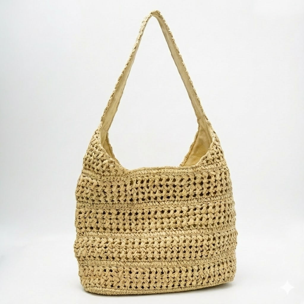 Handmade Macrame Hobo Bag Bowlift