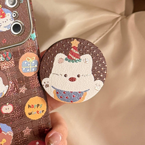 Smartphone Holder in cute cat design Bowlift