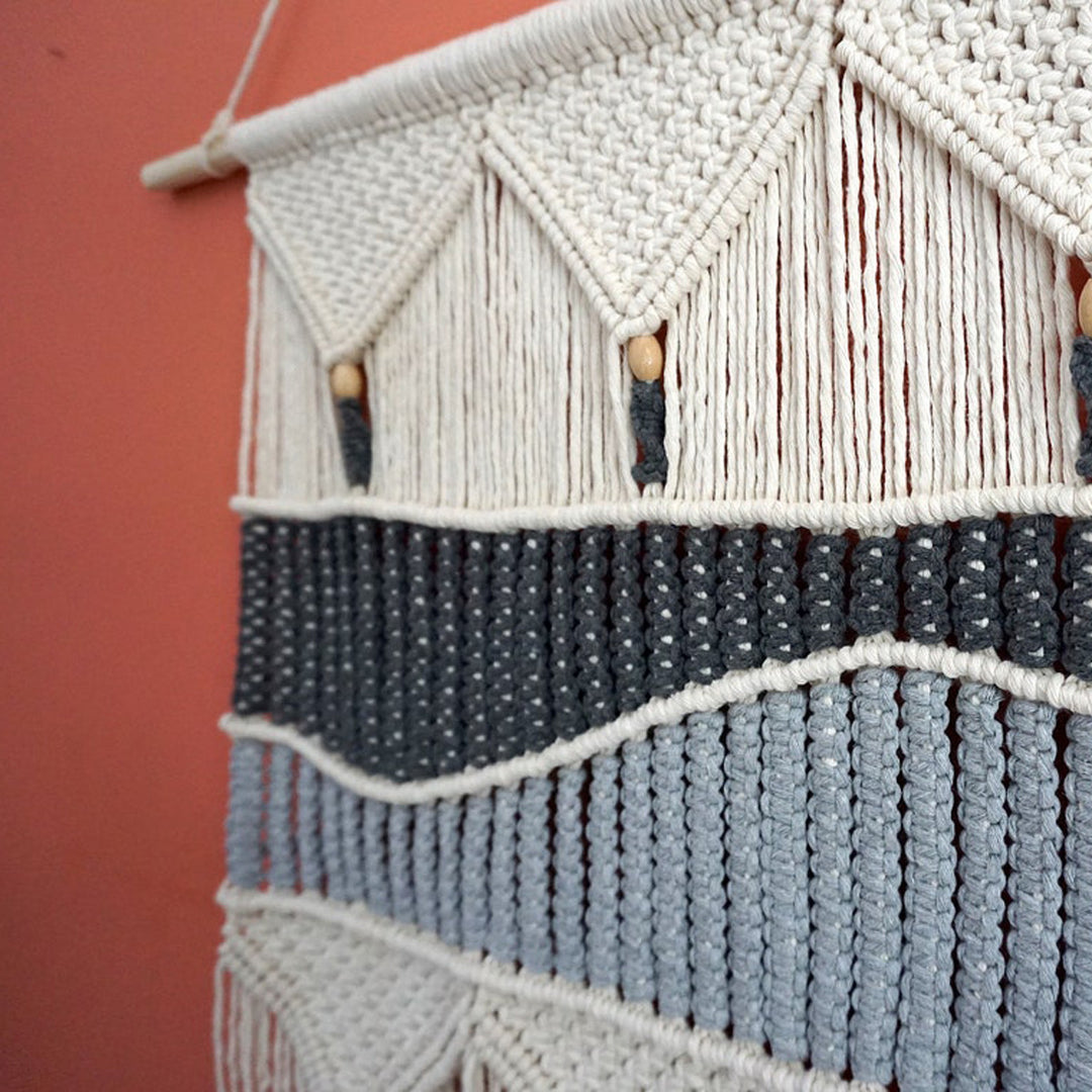 Bohemian Macrame Wall Tapestry Bowlift