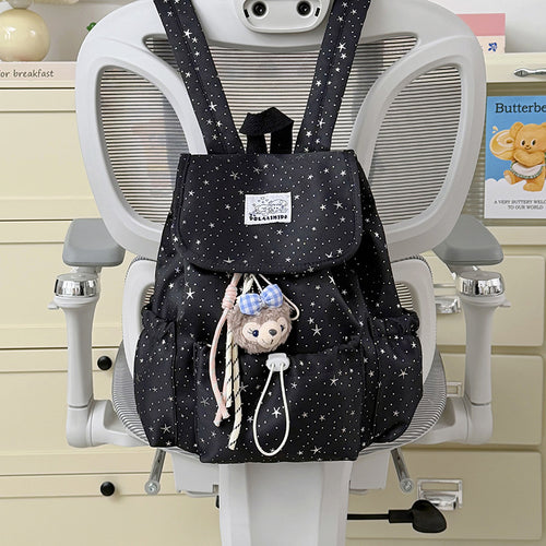 Star-Patterned Lightweight Backpack