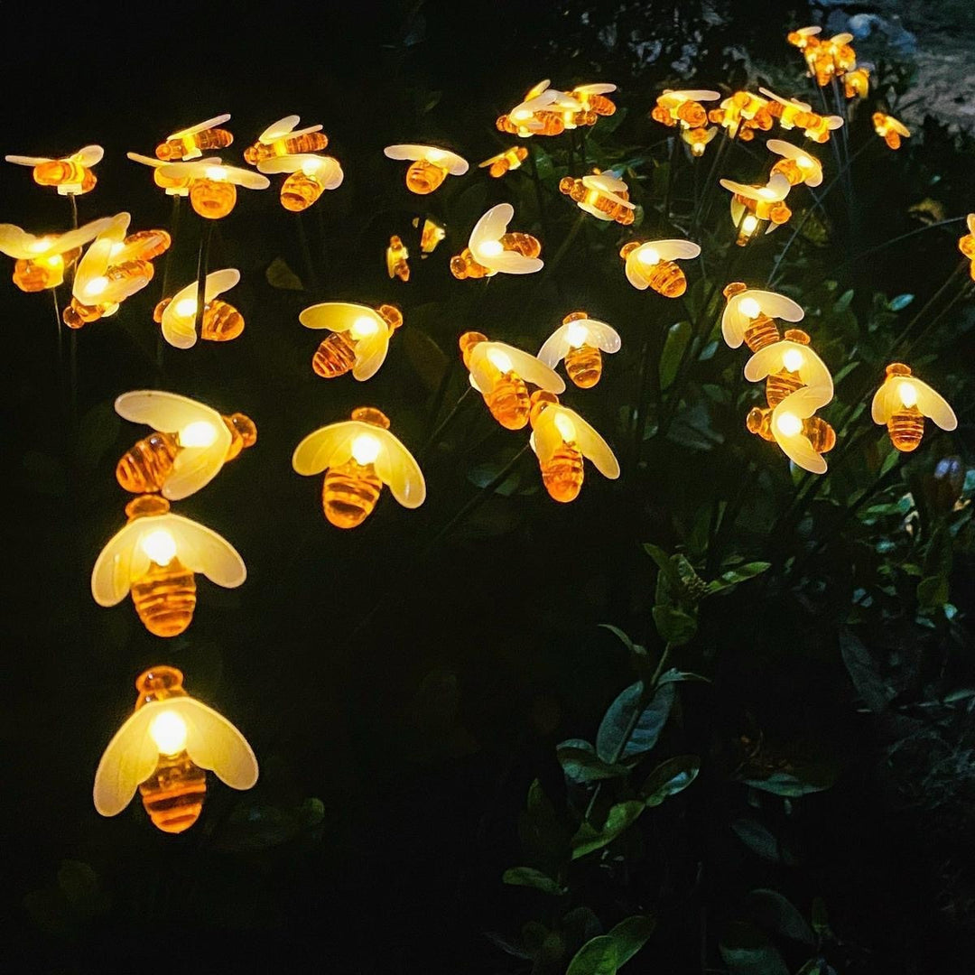 Decorative LED Fiber Optic Flower Stakes Bouquet Bowlift