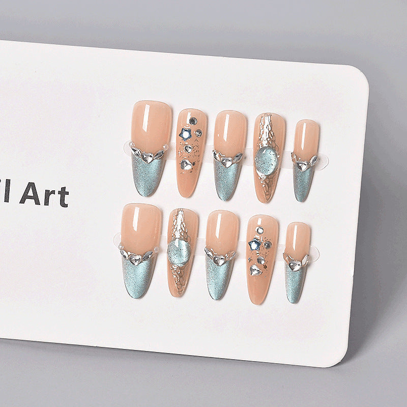 Premium Decorative Press-On Nail Extensions Bowlift