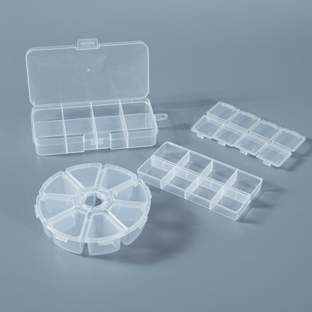 Multi-Section Craft Supply Storage Box Bowlift