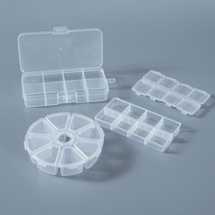 Multi-Section Craft Supply Storage Box Bowlift