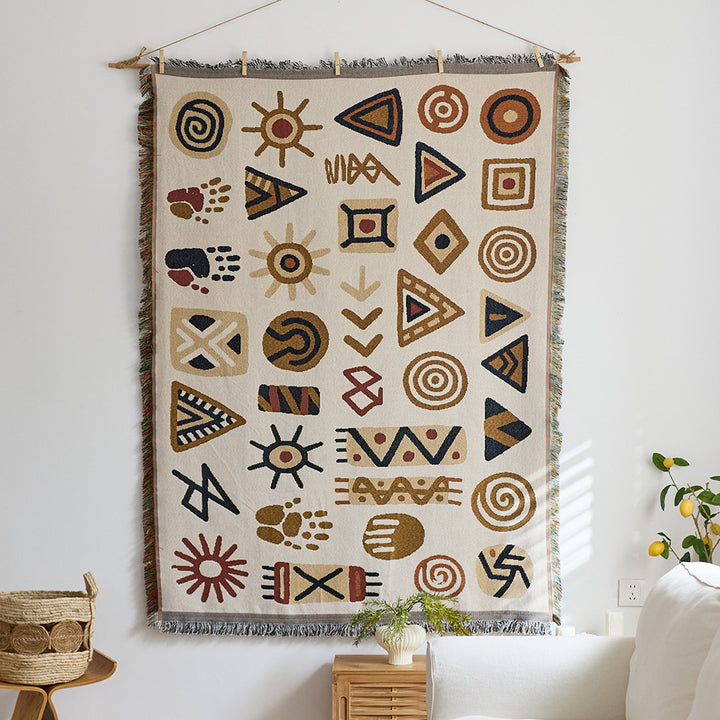 Artistic Woven Tapestry Wall Hanging