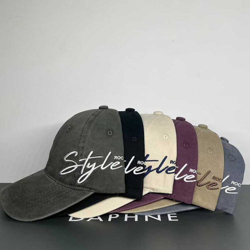 Unisex Signature Script Baseball Cap Bowlift