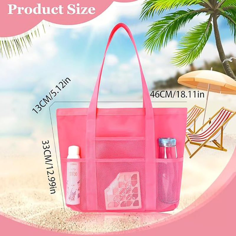 Padded shopping bag with side mesh pockets Bowlift