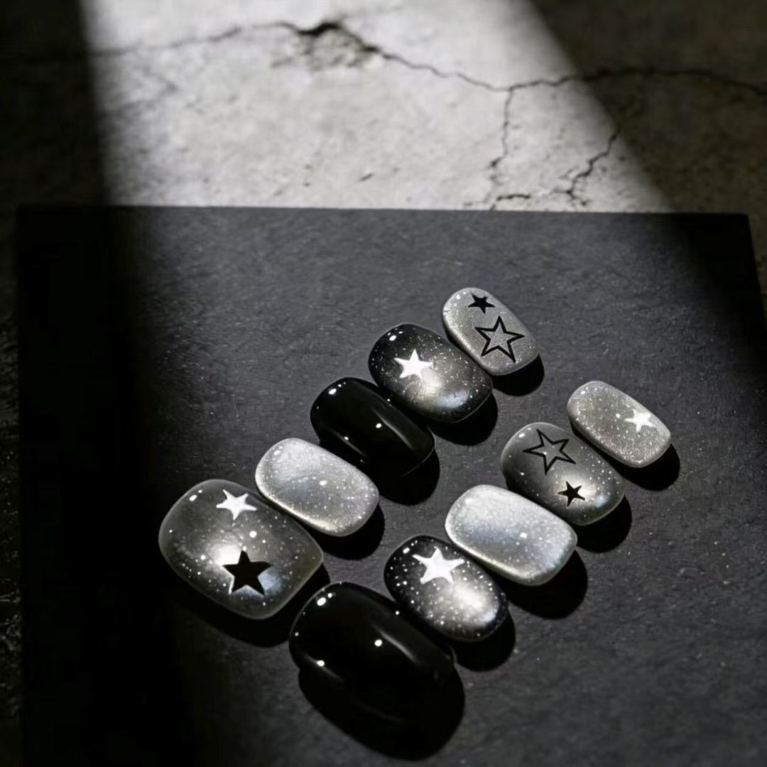 Floral Design Press-On Nails Bowlift