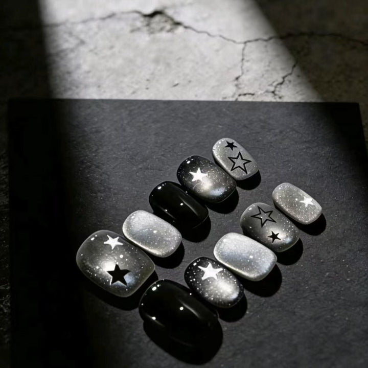 Floral Design Press-On Nails Bowlift
