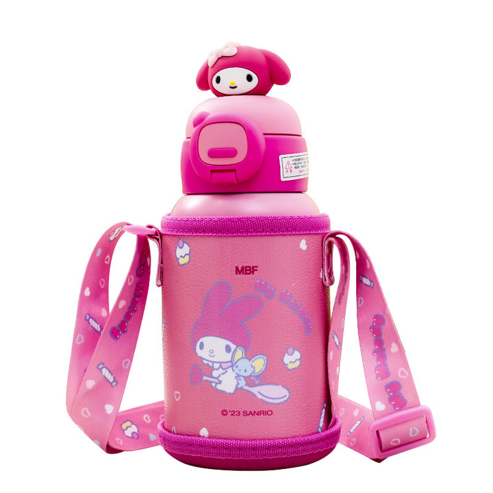 Women's insulated drinking bottle with cute character design Bowlift