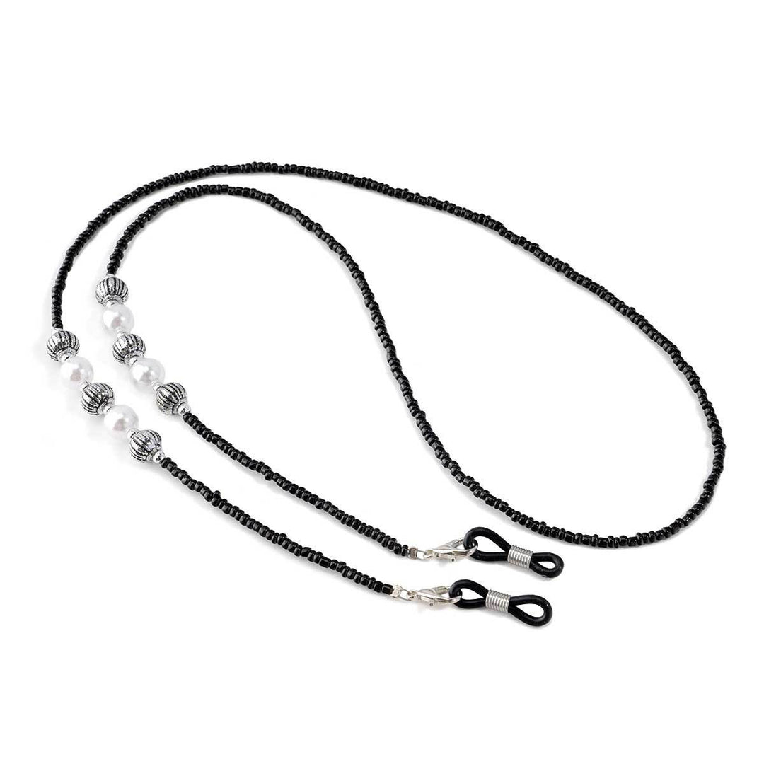 Artistic Beaded Eyewear Chain Bowlift