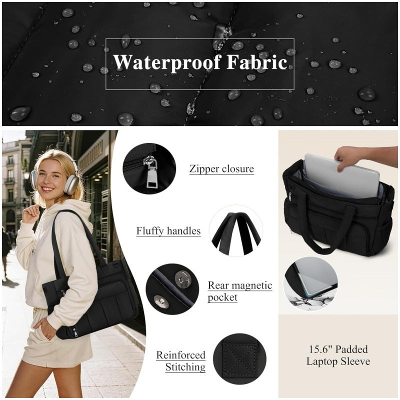 Practical Laptop Bag with Organizer Bowlift