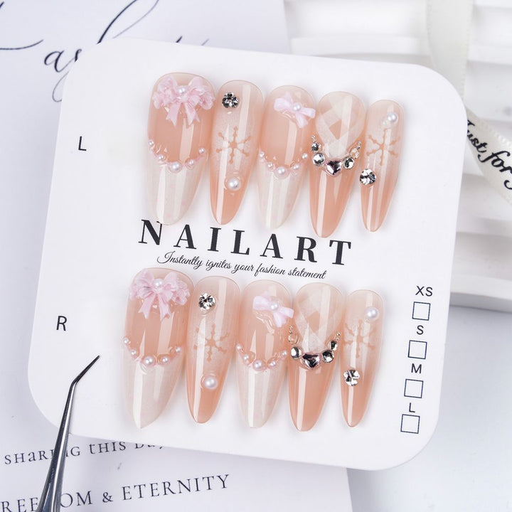 Decorative Fashion Nail Set Bowlift
