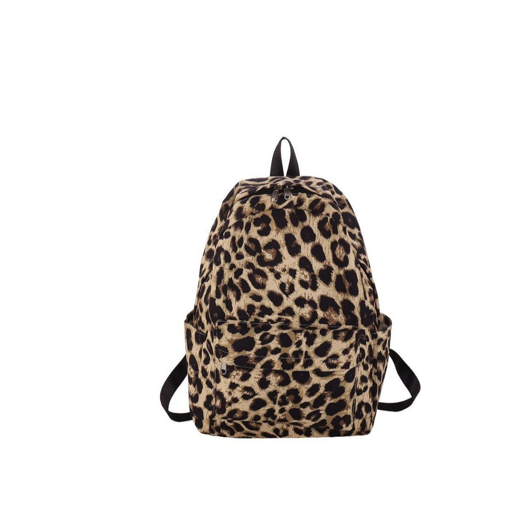 Stylish Animal Print Backpack Bowlift