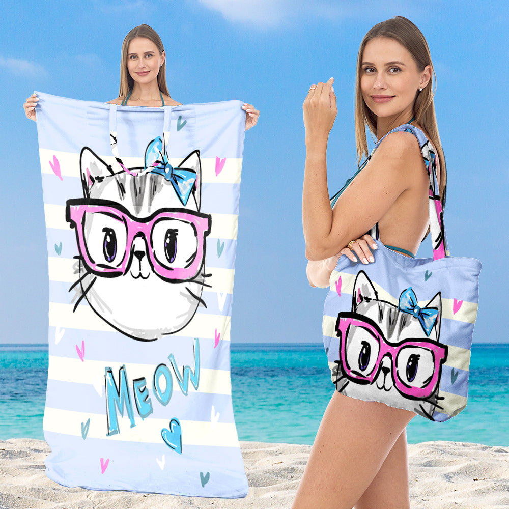 Tote bag in stylish lotus design Bowlift