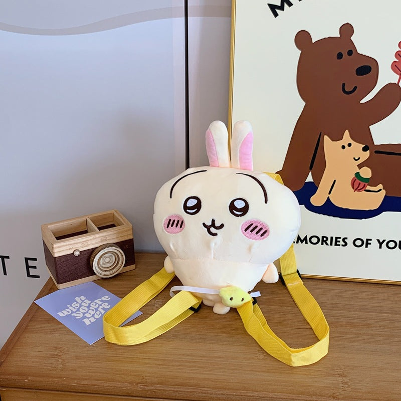 Cute Plush Bunny Backpack
