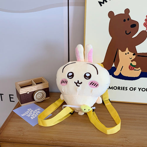 Cute Plush Bunny Backpack