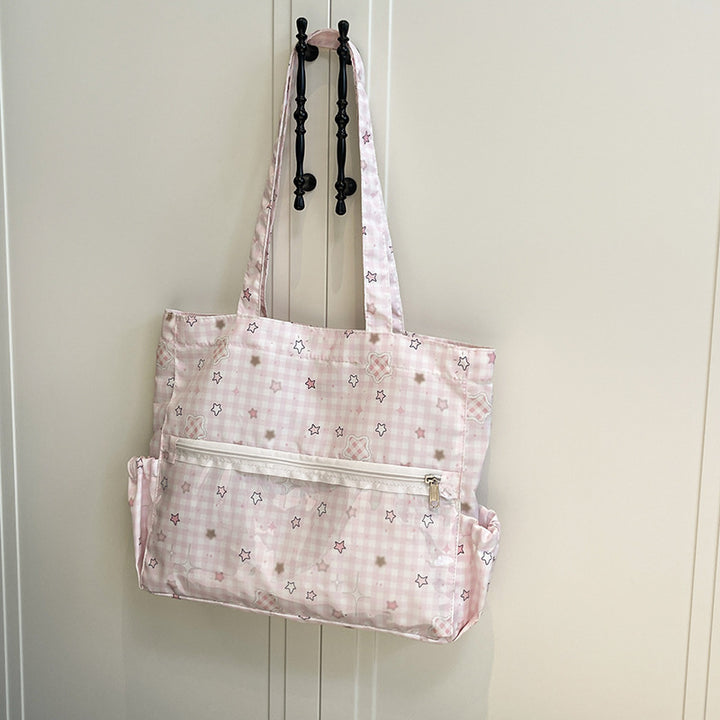 Illustrated Canvas Tote Bag Bowlift