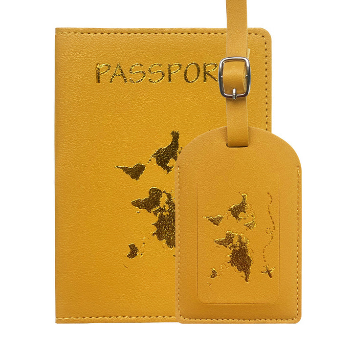 Women's Passport Holder and Luggage Tag Set Bowlift