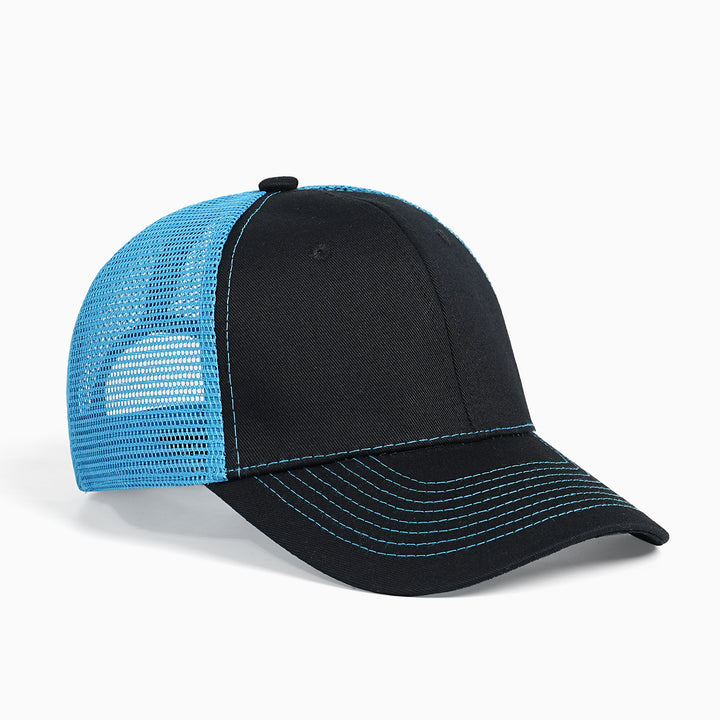 Unisex Trucker Cap with breathable mesh Bowlift