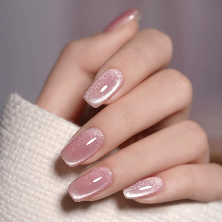 Glossy Gel Press-On Nail Set Bowlift
