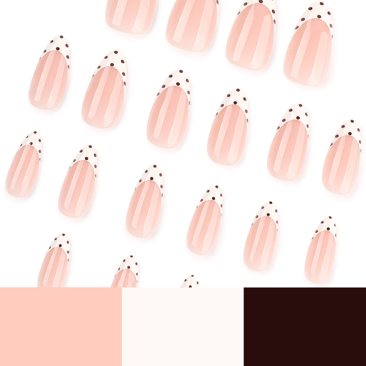 Artful manicure with elegant French tip Bowlift