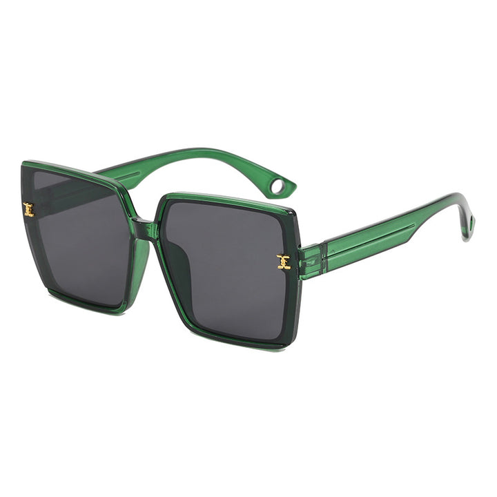 Women's fashion square sunglasses with luxurious frame Bowlift