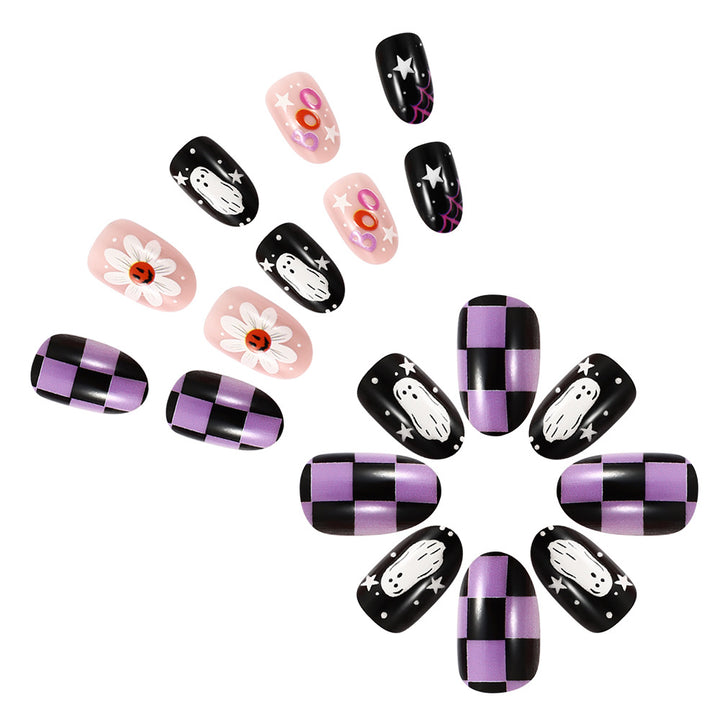 Artistic Halloween-Themed Press-On Nails Bowlift 1787543008