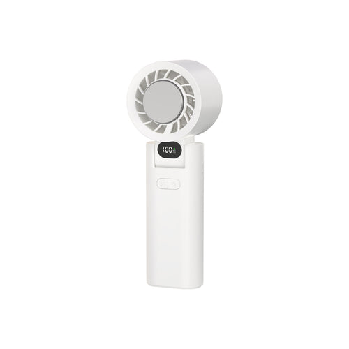 Ladies Portable Mini Fan with Digital Display Bowlift