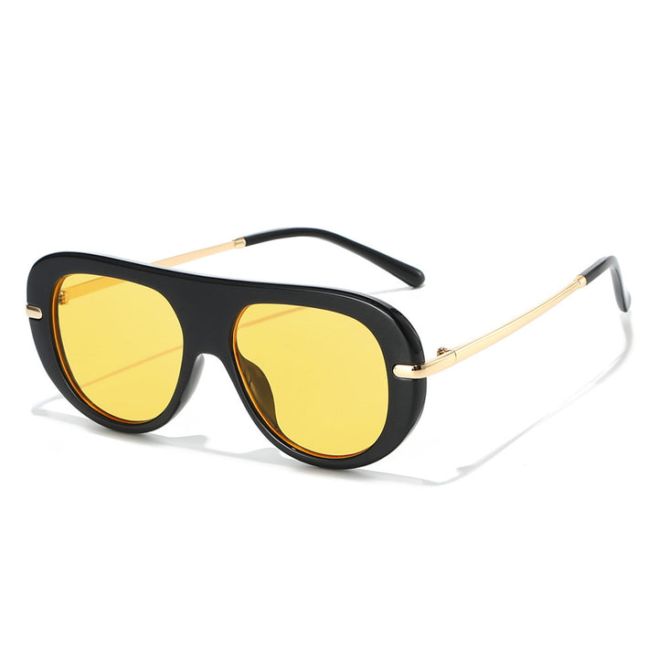 Futuristic Oversized Shield Sunglasses Bowlift