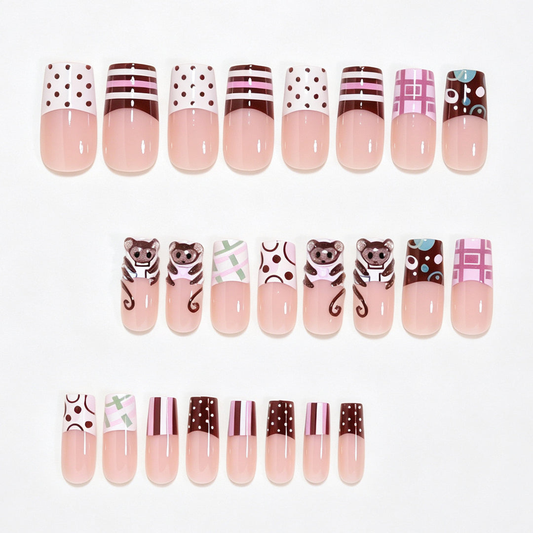Playful Cartoon-Themed Nail Art Bowlift