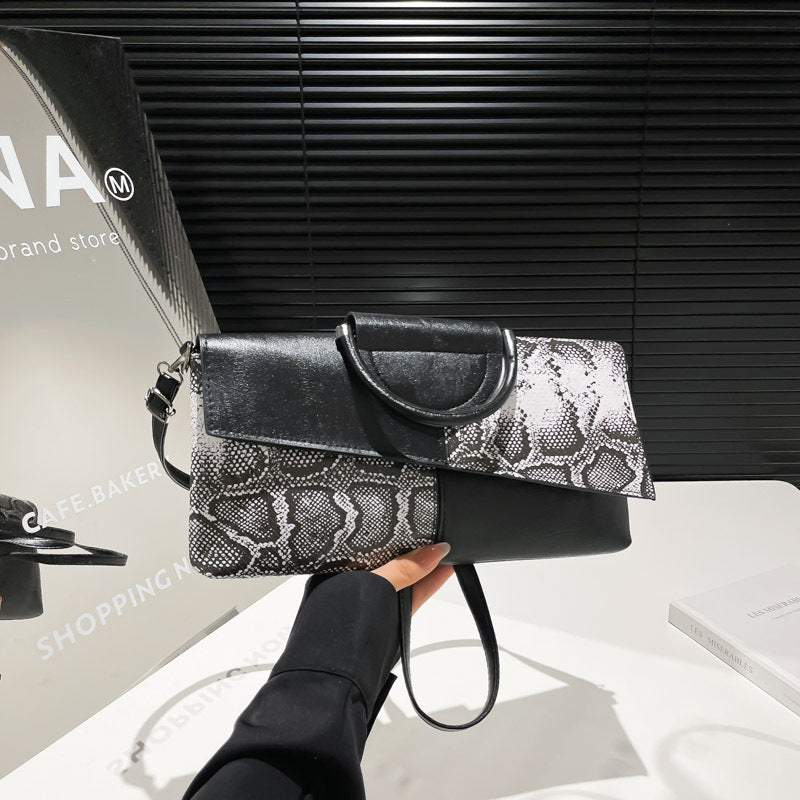 Structured Textured Clutch Bag Bowlift