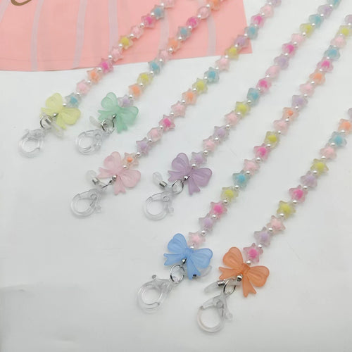 Trendy Glasses Chain with Star Design Bowlift