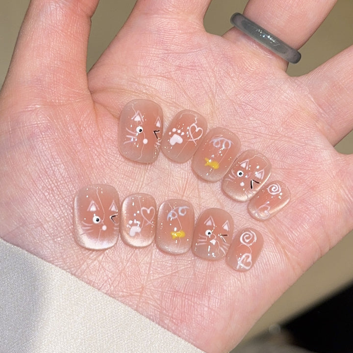 Playful Artificial Nail Design Bowlift
